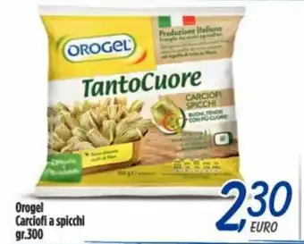 Orogel Carciofi a spicchi 300 gr.