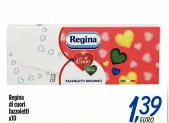 Regina di cuori fazzoletti x 10