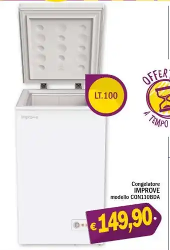Ard Discount Improve Congelatore modello CON110BDA 100 lt. offerta