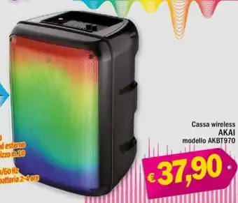 Ard Discount Akai Cassa wireless modello AKBT970 offerta