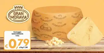 Alter Discount Gran Moravia Formaggio l'etto offerta