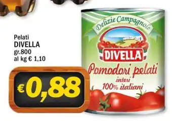 Divella Pelati 800 gr.