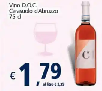 Alter Discount Cerasuolo d'Abruzzo D.O.C. Vino 75cl offerta