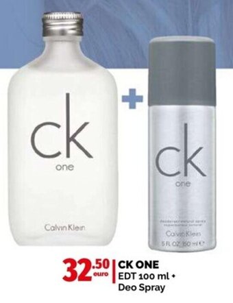 Ck One EDT 100 ml Deo Spray