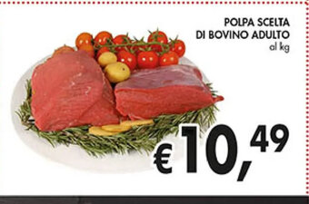 Polpa Scelta Di Bovino Adulto