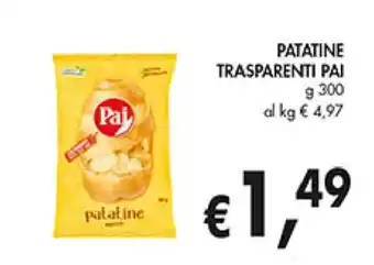 Pai Patatine Trasparenti 300 g