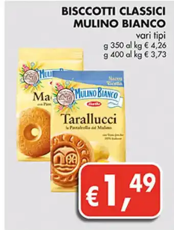 Coal Mulino Bianco Biscotti Classici 350 g offerta