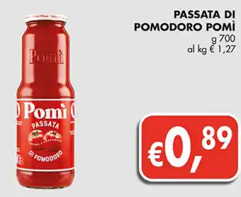 Coal Passata Di Pomodoro  Pomì 700 g offerta