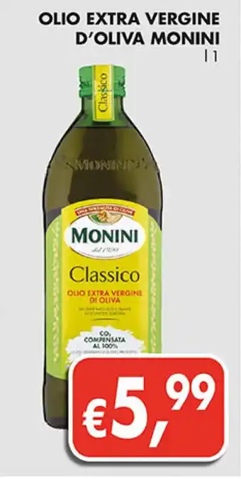 Coal Monini Olio Extra Vergin D'Oliva 1 l offerta