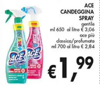 Ace Candeggina Spray gentile 650 ml