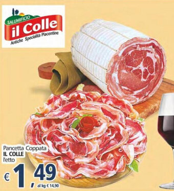Alter Discount Il Colle Pancetta Coppata l'etto offerta