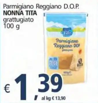 Alter Discount Nonna Tita Parmigiano Reggiano D.O.P. grattugiato 100g offerta