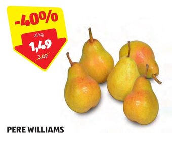 ALDI Pere Williams offerta