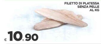Filetto di Platessa Senza Pelle