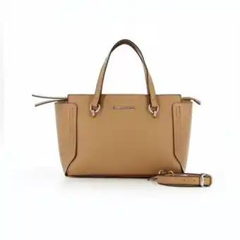 Globo Moda Gianmarco venturi - borsa beige due manici con tasca posteriore e tracolla removibile offerta