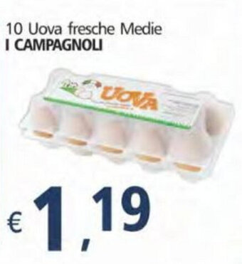 I Campagnoli 10 Uova fresche Medie