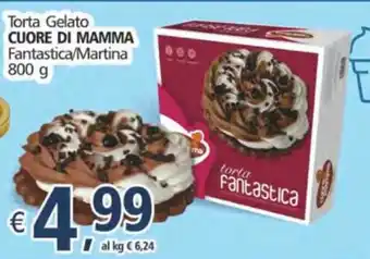 Cuore di Mamma Torta Gelato 800g