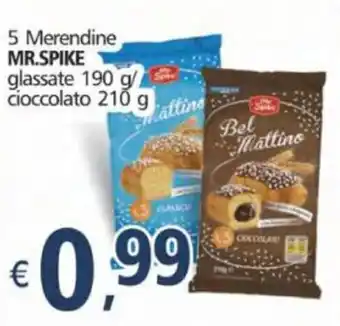 Alter Discount Mr. Spike 5 Merendine glassate 190g/cioccolato 210g offerta