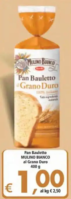 Alter Discount Mulino Bianco Pan Bauletto al Grano Duro 400g offerta