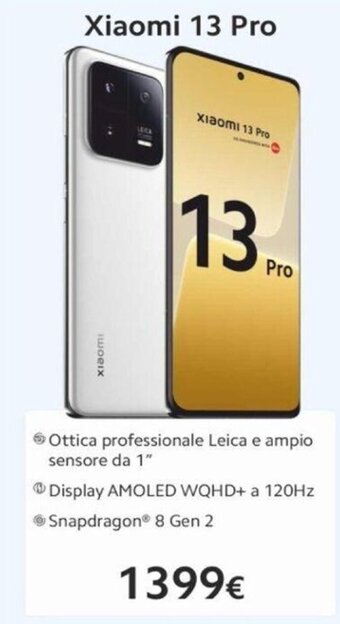 Euronics Xiaomi 13 Pro offerta