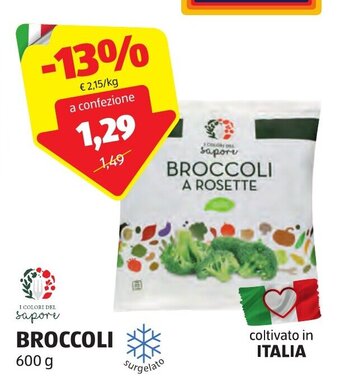 ALDI Broccoli 600 g offerta