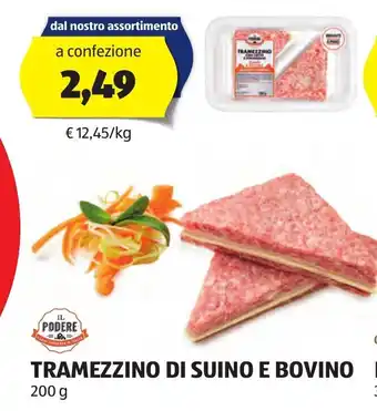 ALDI Tramezzino Di Suino E Bovino 200 g offerta