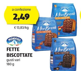 ALDI Fette Biscottate 180 g offerta