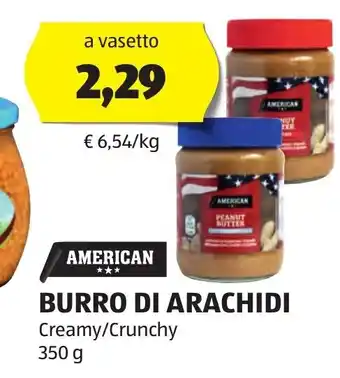 ALDI Burro Di Arachidi 350 g offerta