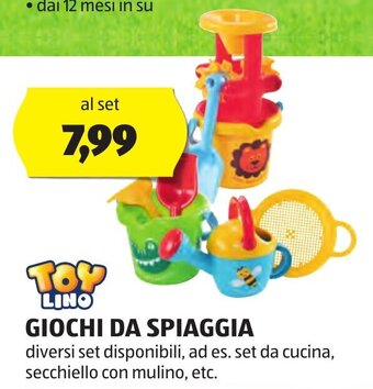 ALDI Toy Lino Giochi Da Spiaggia offerta