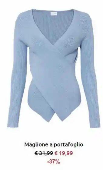 Maglione a portafoglio