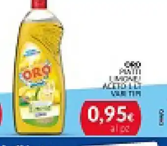 Detersivo per piatti oro