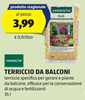 ALDI Gardenline Terriccio da Balconi offerta