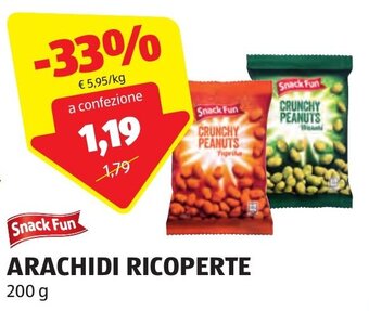 Arachidi Ricoperte 200 g