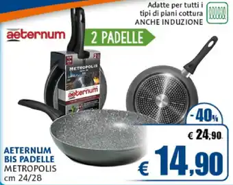 Aeternum Bis Padelle 24/28cm