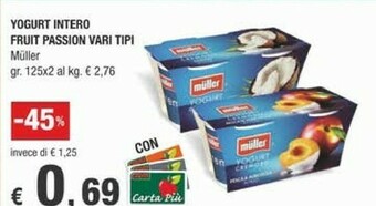 Crai Muller Yogurt offerta