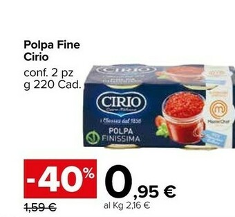 Carrefour Market Cirio Polpa Finissima offerta