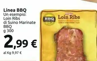 Carrefour Market Loin Ribs Di Suino Marinate Bbq 300 G offerta