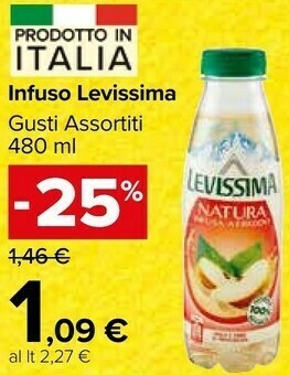 Carrefour Market Levissima Infuso offerta