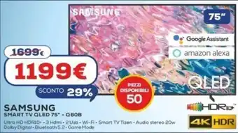 Samsung Smart TV OLED 75'' Q60B