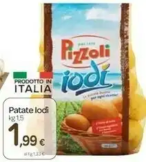 Carrefour Pizzoli Patate Iodi offerta