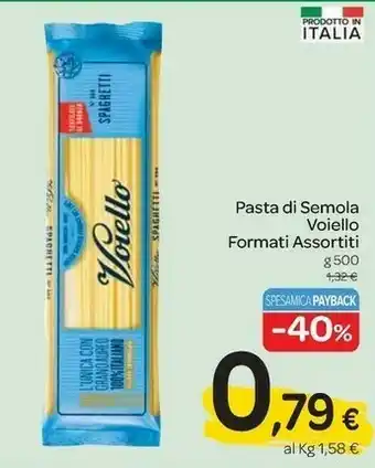 Carrefour Voiello Pasta Di Semola Spaghetti offerta