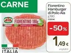 Carrefour Aia Fiorentino Carne Scelta Di Pollo 180 G(ml) offerta