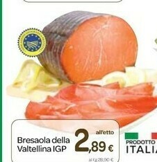 Carrefour Bresaola Della Valtellina Igp offerta
