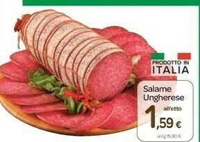 Carrefour Salame Ungherese offerta