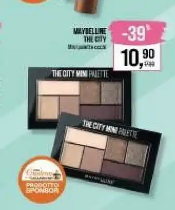 Caddy's Maybelline The City Mini Palette offerta