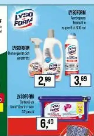 Caddy's Lysoform Detergenti offerta