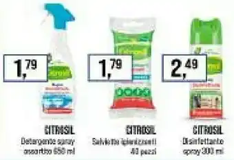 Caddy's Citrosil Salviettine offerta