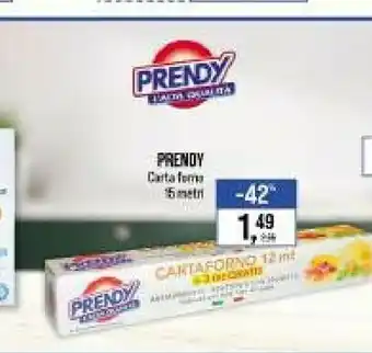Caddy's Carta forno offerta