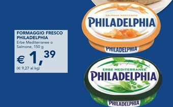 Esselunga Philadelphia Formaggio spalmabile offerta