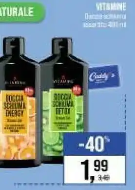 Caddy's Vitamine Doccia Schiuma 400 Ml offerta